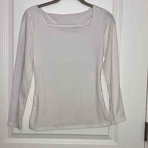 ♦️Used Long Sleeve Square Neck Top